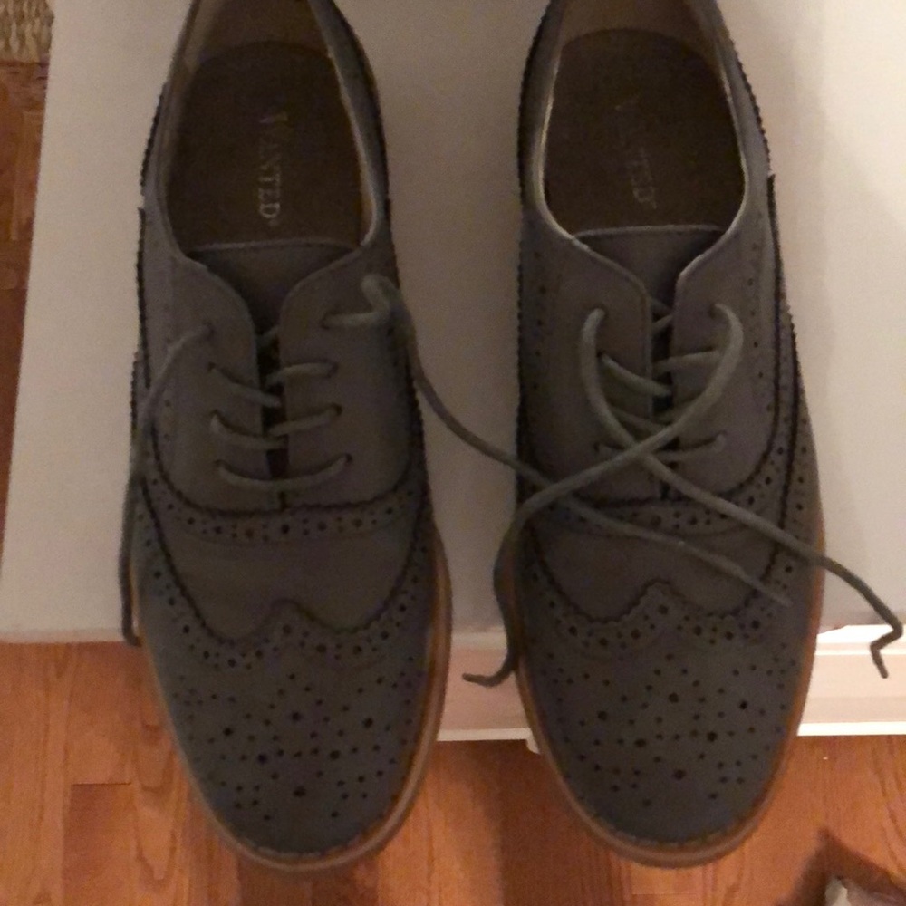 Wanted Grey Loafers